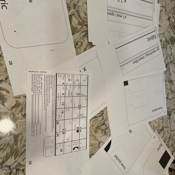 15" Laptop Bag PDF Sewing Pattern With Youtube Video Tutorial (for A4 ...