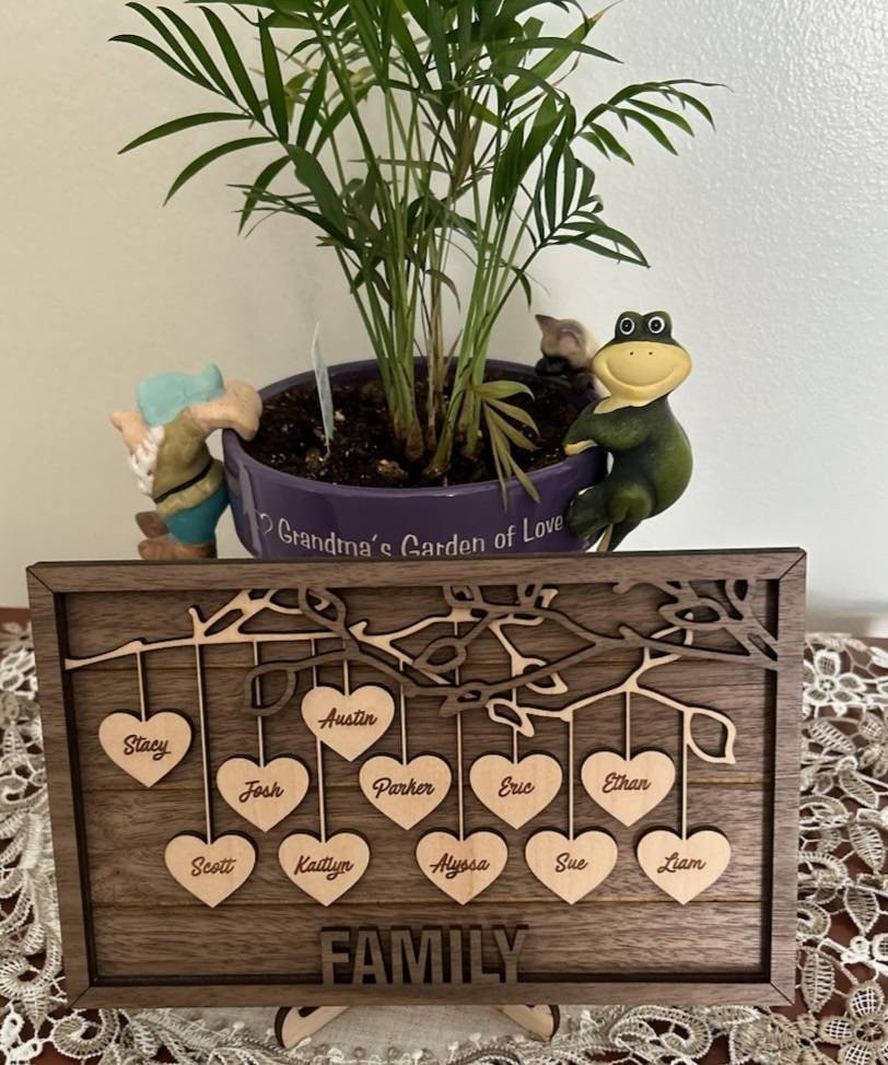 Custom Mother&#39;s Day Gift Personalized Gift from Kids Mother&#39;s Day Present from Children Mothers Day Gift for Grandma Grandchildren Names