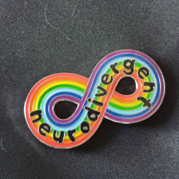 Neurodivergent Pride Large Infinity Rainbow. Autism Acceptance- Pride ...
