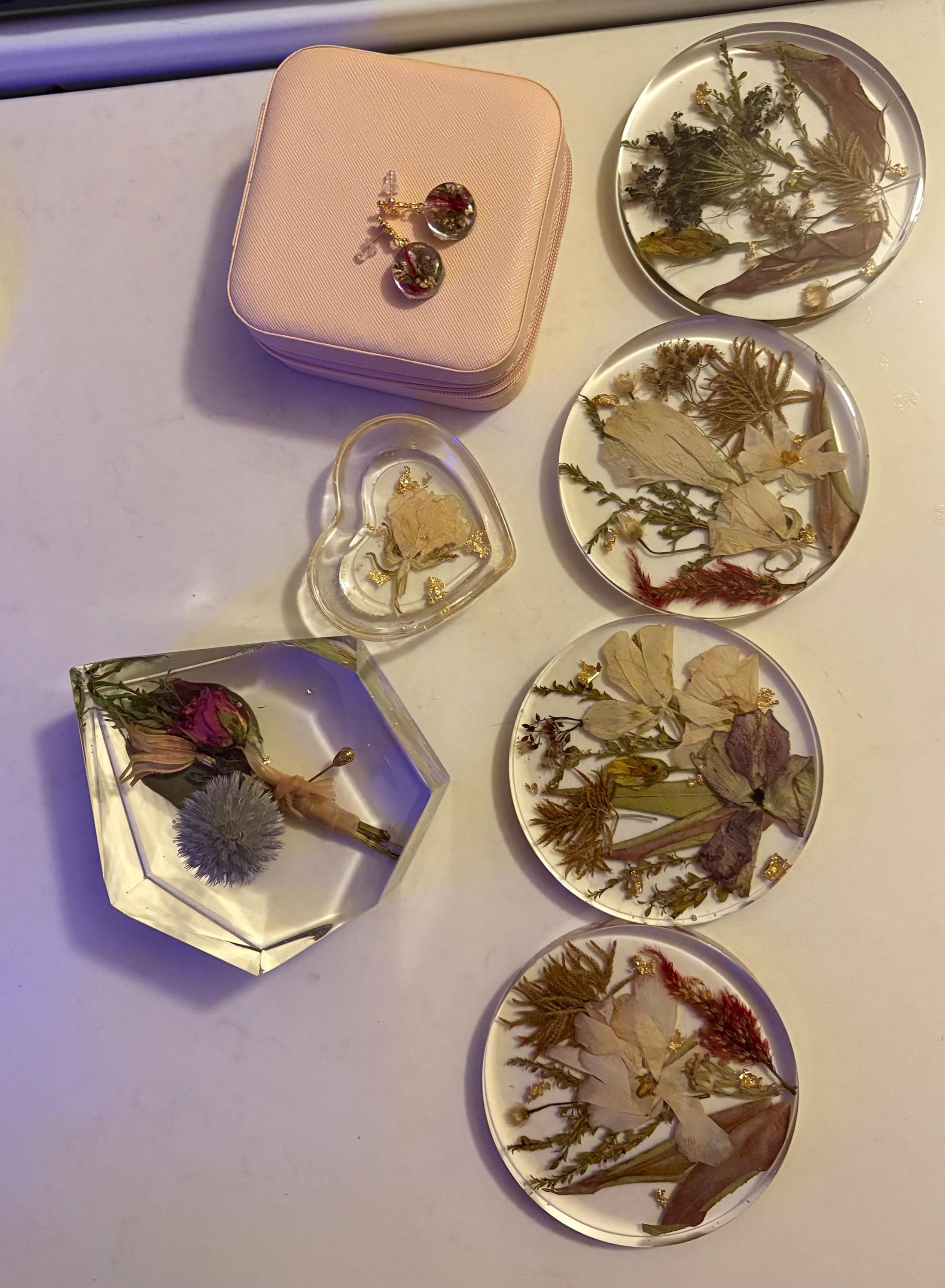 Preserved flowers from Claire's etsy review