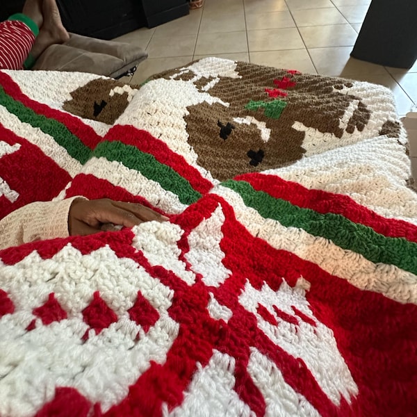 Creepy Skull Middle Finger Pattern and Graph C2C & Tapestry Crochet ...