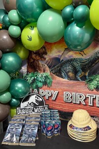 Jurassic Birthday Party Bundle Kit Printable Dinosaur Birthday chip bag labels Dino party Kit Bundle