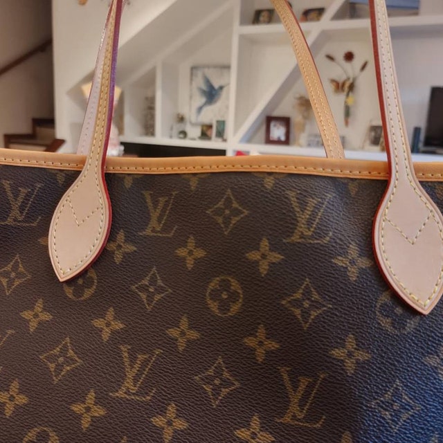 Louis Vuitton Monogram Neverfull ▪️Straps & Top Trim Replacement ▪️Cl