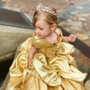 Belle Dress Belle Costume Disney Princess Dress Beauty And Etsy Uk
