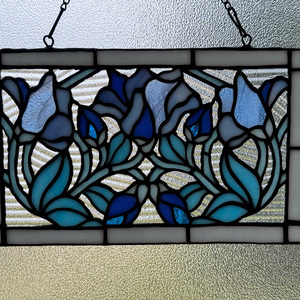 View of High Quality Clear Textured Glass Mosaic Pieces - Etsy