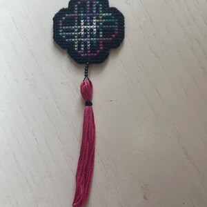 K-pop Demon Hunters Mini Cross Stitch Pattern Set | Huntrix & Saja