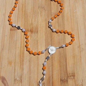 Gifts of the Holy Spirit Confirmation Rosary Set / Silver Crucifix ...