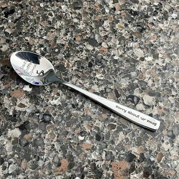 Engraved Good Soup Spoon, Custom Soup Spoon, Personalized Stainless ...