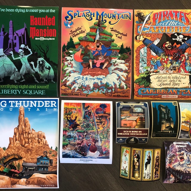 スプラッシュ マウンテン ポスター フロンティアランド ポスター