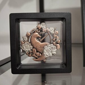 サイレントヒル ヒナコ・フォックス エナメルブローチ メタルピン