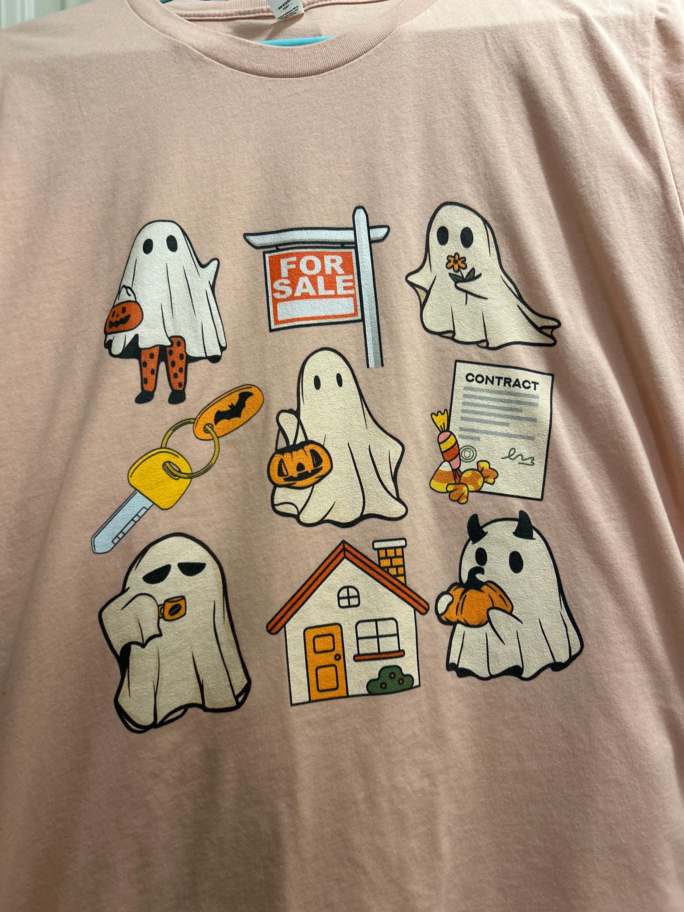 Real Estate Halloween Shirt Cute Real Estate Agent Shirt Fall Real Estate Gift for Real Estate Agent Halloween Real Estate Broker Mortgage