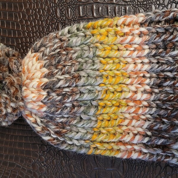 Varigated Ribbed Beanie Pattern KNITTING PATTERN **everyday Basic Beanie, Ribbed Beanie, Chunky Ribbed ...
