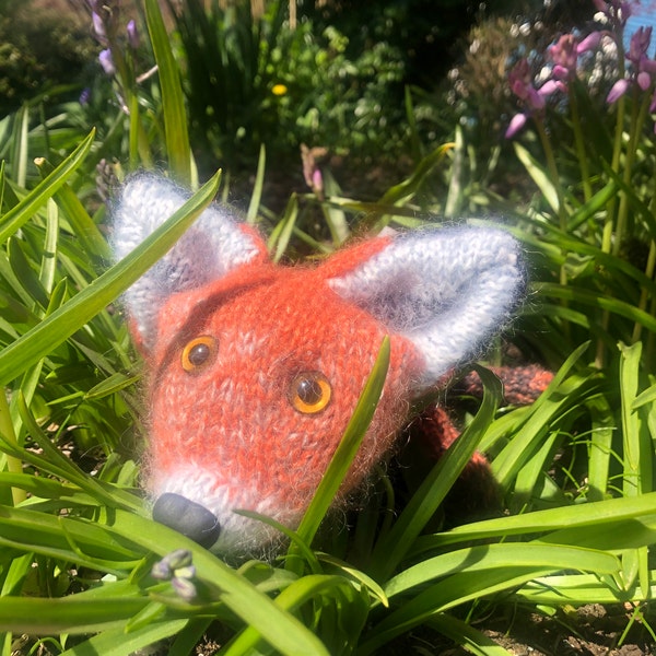 Fox Cub Knitting Pattern - Etsy