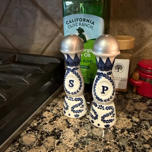 Mini Clase Azul Salt and Pepper Shakers - Etsy