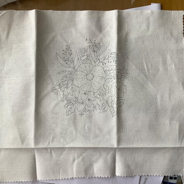 Kit de broderie Dimensions Bayshore Blossoms Crewel décoration maison