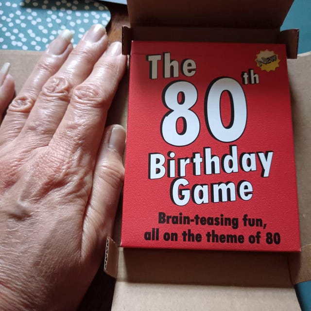 メニューイン　CD 6枚(80th Birthday Edition 1996) 80th Birthday Card Game. New 80th Birthday Gift for Men or
