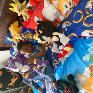 Custom Plush Just Like Dark Sonic the Sonic X the Dark Brotherhood