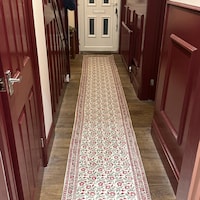 Olive Green/ Black Runner Rug Kilim Cotton Rug Dining Room Rug Hand ...