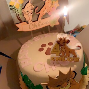 Browse Close Search Search For Items Or Shops Leave The Search Menu Skip To Content Sign In Cart 0 Cart Take Full Advantage Of Our Site Features By Enabling Javascript Learn More Add To Favorites Zoom Image 1 Of 5 Custom Lion King Cake Topper Simba
