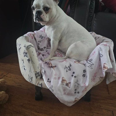 Chihuahua Space Pattern Print Blanket