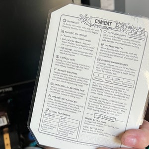 Dnd 5e New Players Cheat Sheet : Beginners Quick Reference Guide PDF ...