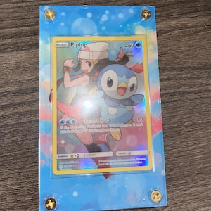 Piplup - Cosmic Eclipse #239 - Extended Artwork Pokmon Card Display Case -  Etsy