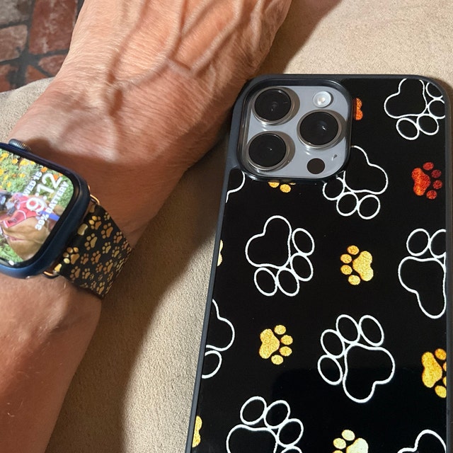 Paw Prints Phone Case,dog Cat Pet Cute Case Cover for iPhone 17 16