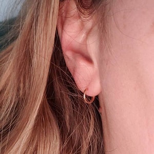 Boucles D'Oreilles Pendantes à 5 Anneaux - Style Fantaisie, Occasion