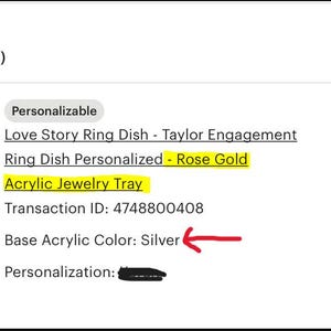 Emily added a photo of their purchase