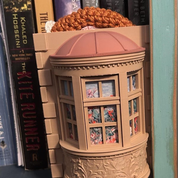 Oriel Window Bookmark Holder - Bookshelf Library Accessory and Decor ...