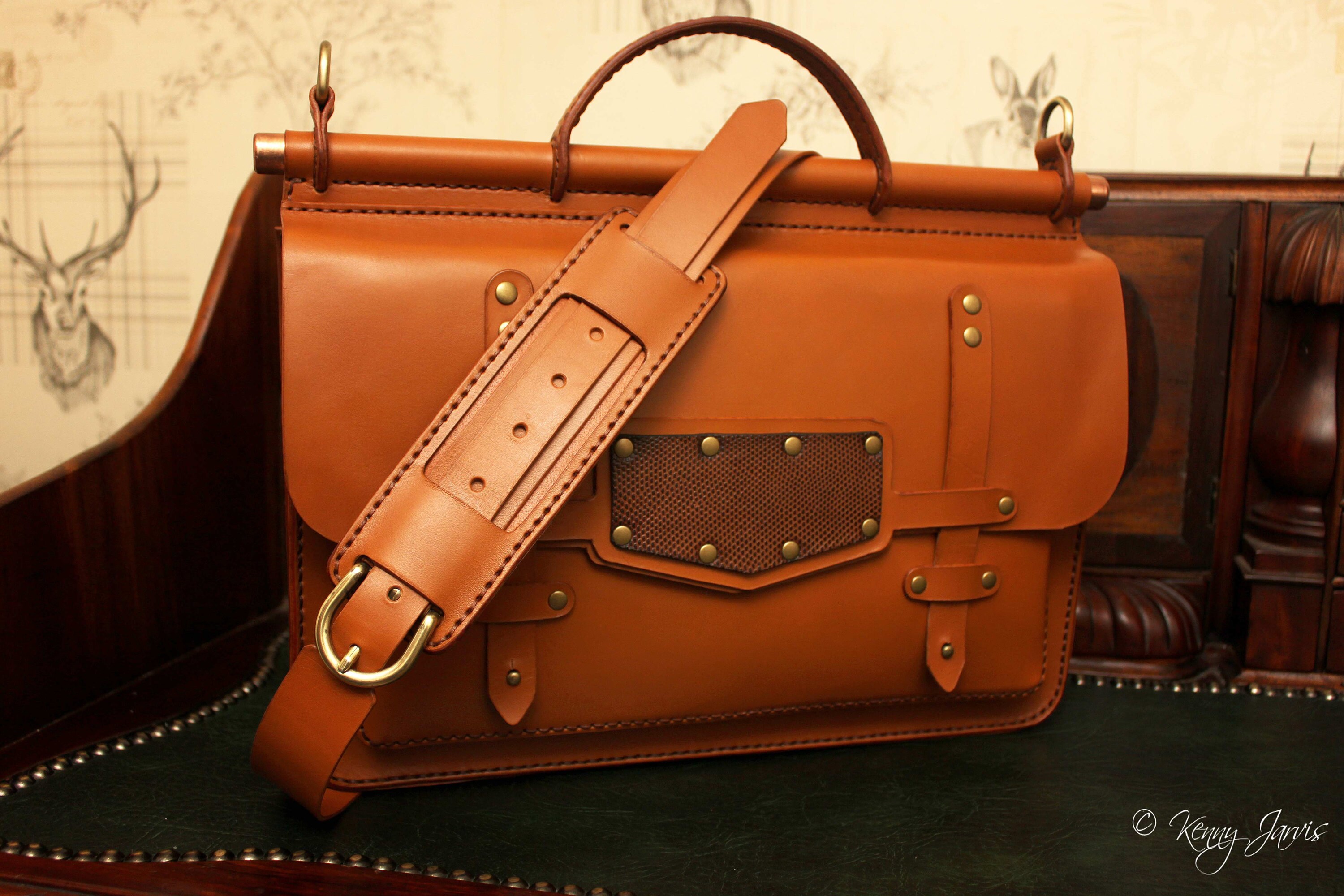 Briefcase Bag Pattern Leather DIY Pdf Download Leather Bag Pattern Leather Bag Template