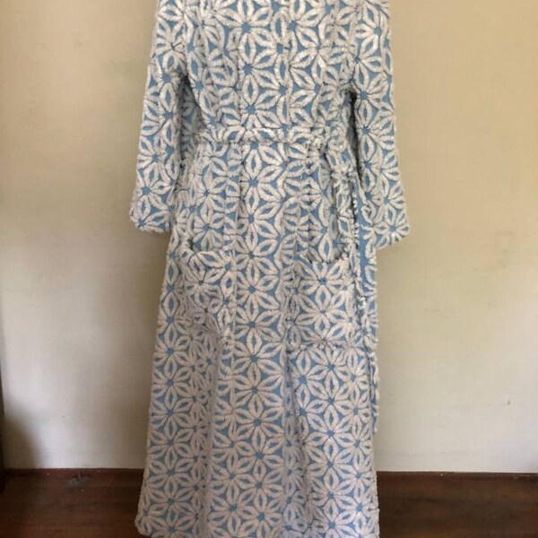 Marooned. A Maroon Women's Robe, Full Length, Chenille,completely Lined ...