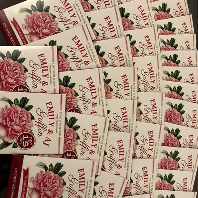 CUSTOM Printable Seed Packet Favor DIY Wedding / Bridal Shower / Baby ...