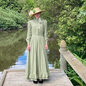 Dress "marie" in Edwardian Victorian Style - Etsy