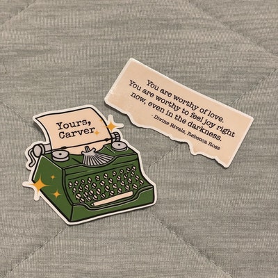 Danika F Crescent City Light It Up Book Vinyl Decal - 5 Inch Car & Laptop Sticker