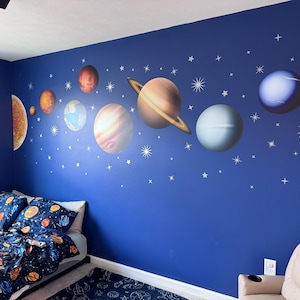 Sticker mural pour chambre d'enfant Garçons Filles Tout-petits Adolescents Pépinière Sticker
