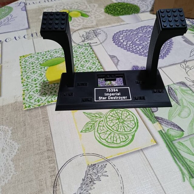 炭の置物 Display Stand for 75394 - Imperial Star Destroyer