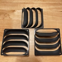 Fan Deflector Rings 120mm PC Fan Deflector | PC Fan Scoops | PC Fan Exhaust Diverter | Fan ...