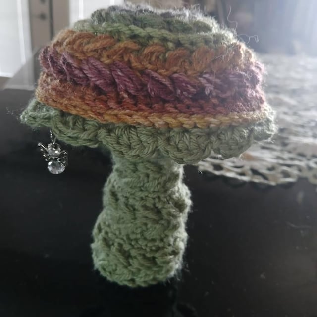 A customer's finished Wheatfield Summer Set Crochet Bundle: Sun Hat, Market Bag, Top + Headband