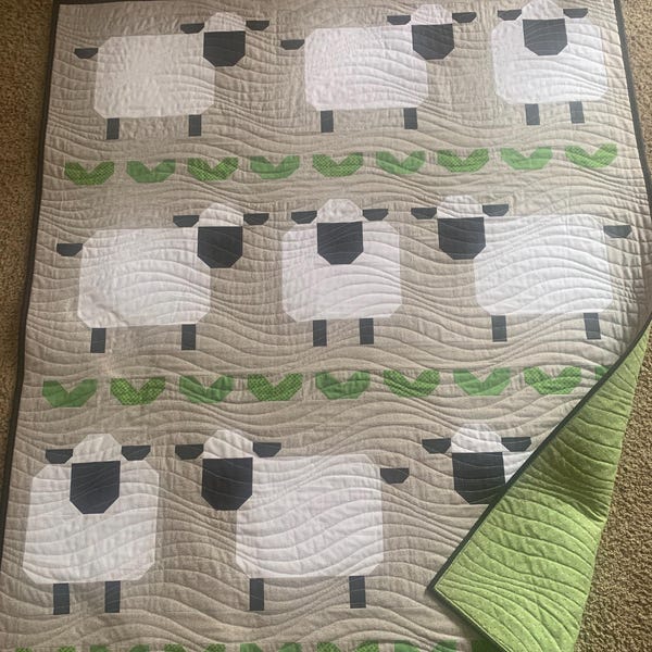 Baa Baa Baby Sheep Stacy Iest Hsu Quilt Pattern PDF - Etsy
