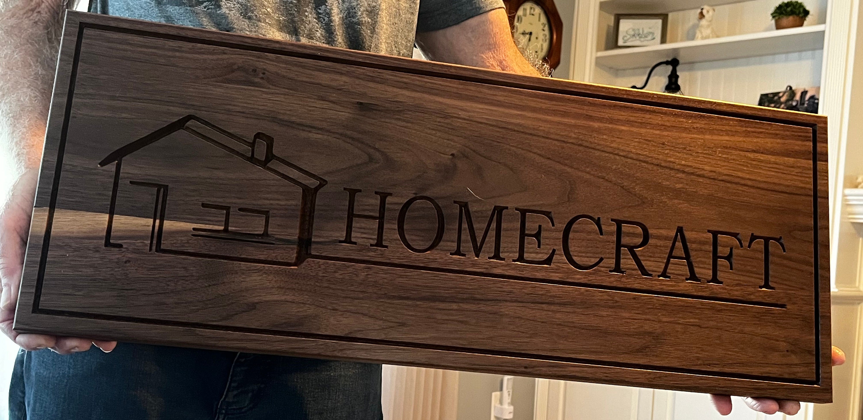 Rustic Wood Plaque Sign: Custom Quote, Farmhouse Style