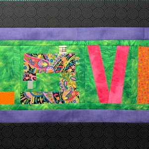 Love to Sew Mini Quilt PDF Pattern - Etsy