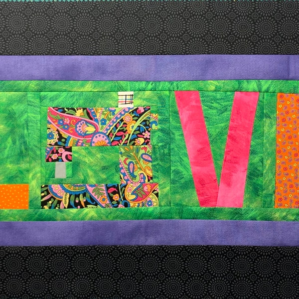 Love to Sew Mini Quilt PDF Pattern - Etsy
