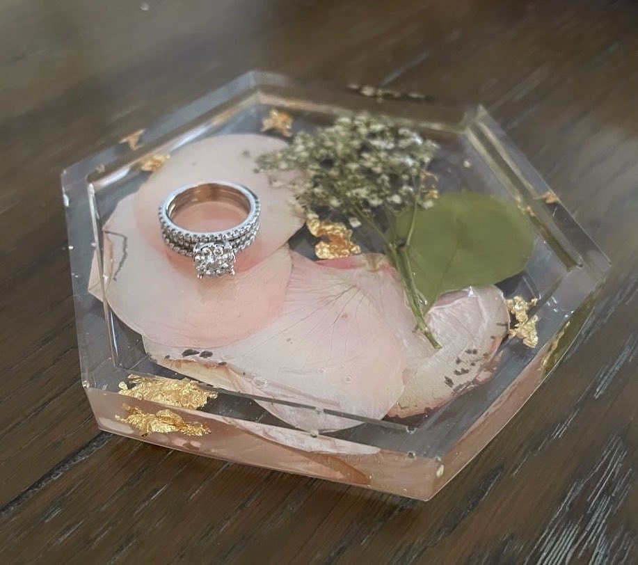 Preserved flowers from Annie's etsy review