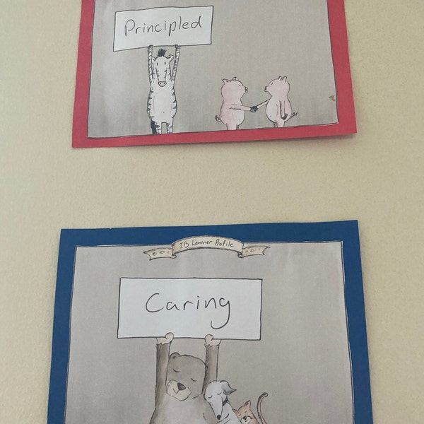 IB Learner Profile - Classroom Posters (printable Download) - Etsy
