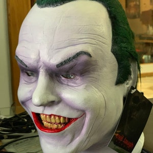 ジョーカー ジャック・ニコルソン ラテックスマスク 映画記念品