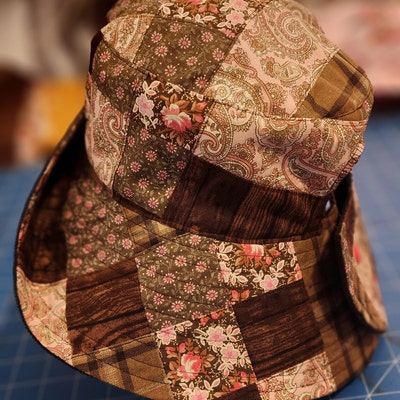 Alpin Hat PDF Sewing Pattern ADULT SIZE, Letter, A0, Projector With ...