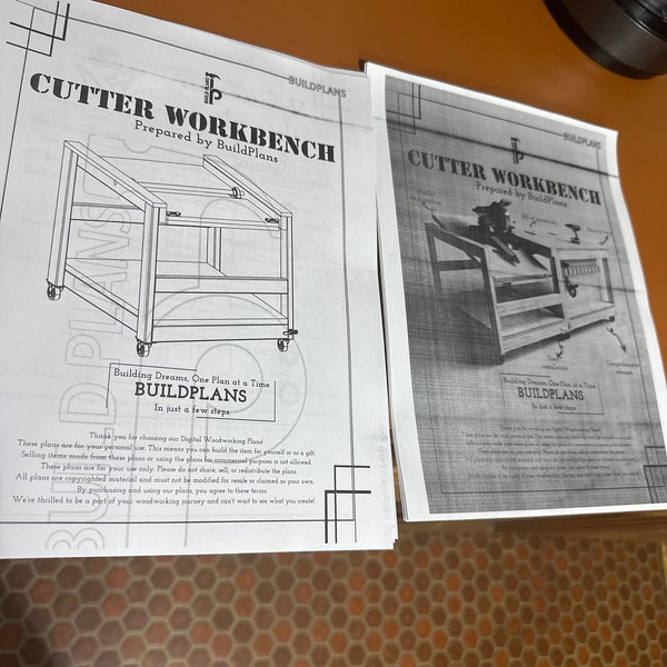 Multi Use Flip-top Workbench Plans - Digital Build Plans - Etsy