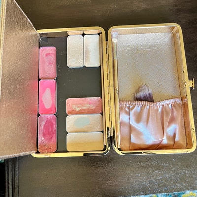 Dollup Beauty Pretty Case With Magnetic Palette rose Gold - Etsy