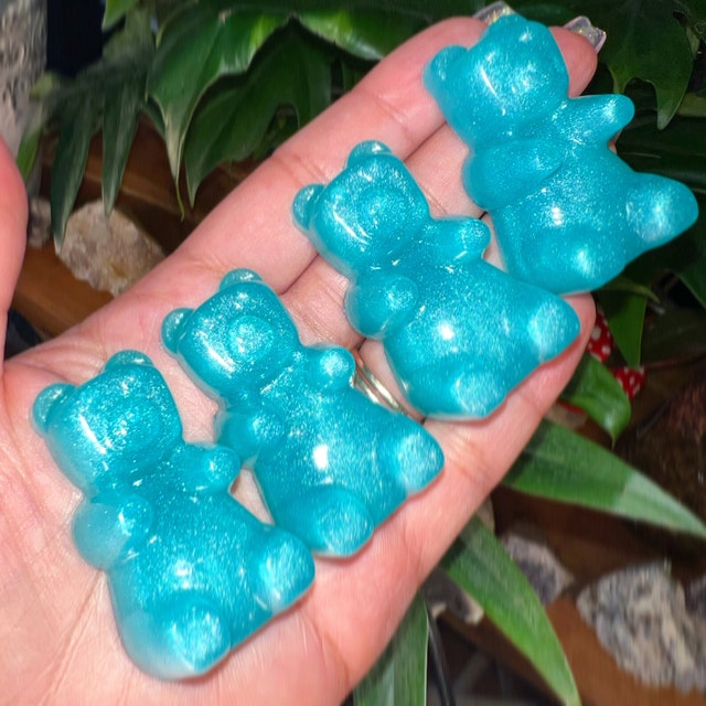 8- Cavity SHINY Large Gummy Bear Silicone mold